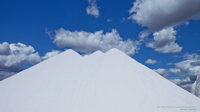 de, Europe, spain, llevant, 2K, mallorca, salt, salines, hills