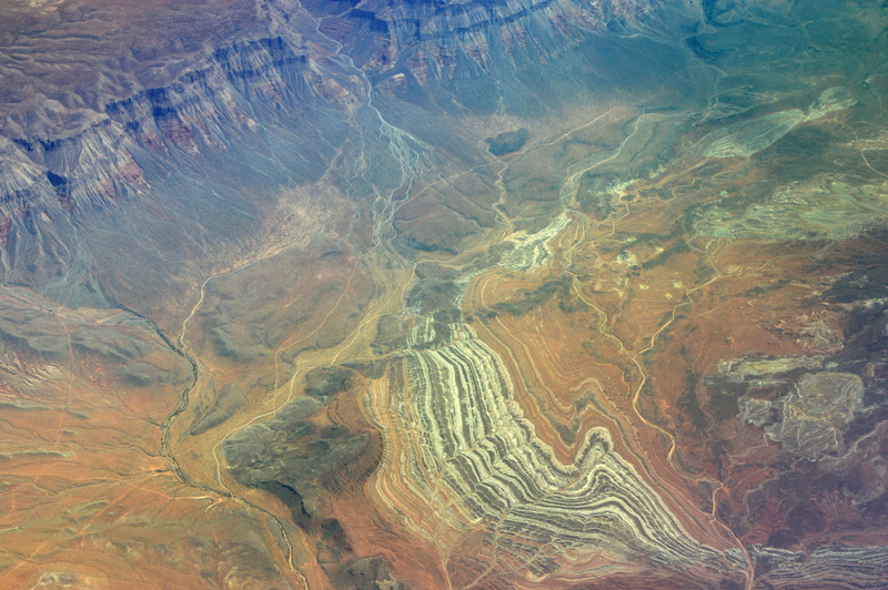 tranquility, nature, full frame, non-urban scene, aerial photo, erosion, arizona, scenics - nature, eroded, aerial view, tranquil scene, usa, no people