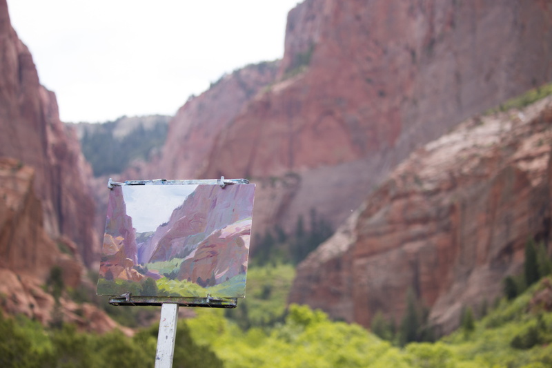 tranquility, 5K, tranquil scene, beauty in nature, solid, non-urban scene, united states, mountain, painting, formation, art, no people, colours, new harmony