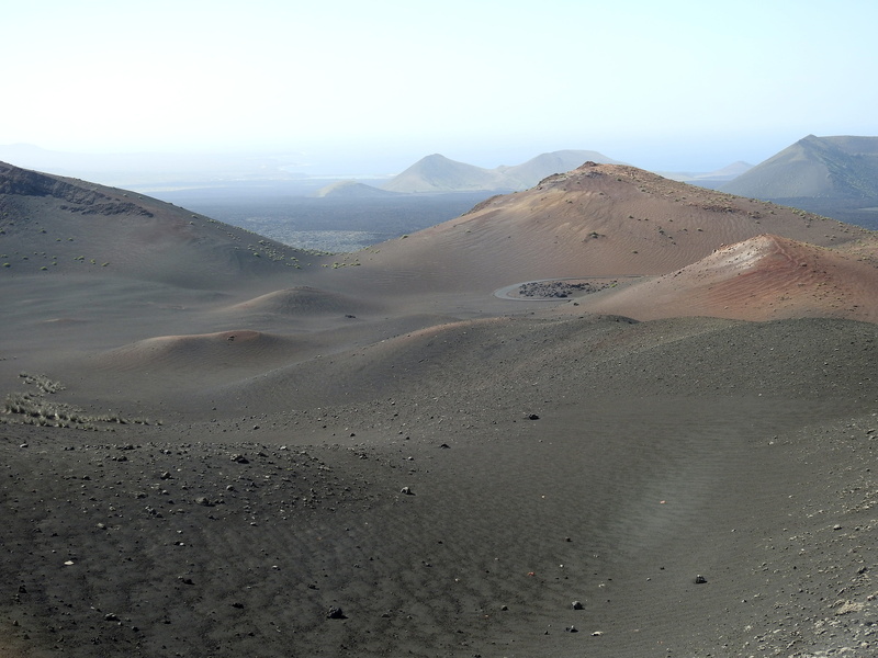 land, landscape, environment, climate, lava field, sand, 4K, scenics, physical geography, volcanic crater, lanzarote, nature, beauty in nature, desert