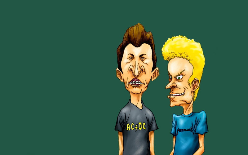 butt, 1080P, butt head, beavis, head, background