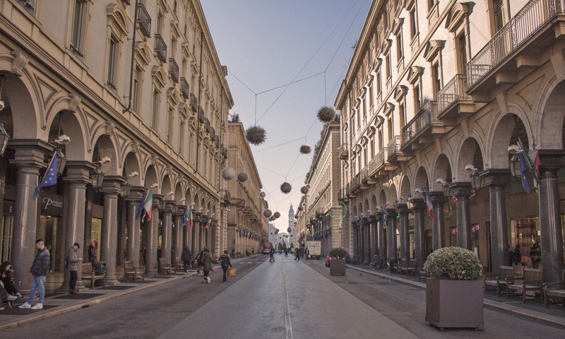 italy, incidental people, built structure, arch, pillar, people, transportation, the way forward, group, architectural column, walking, house, architecture