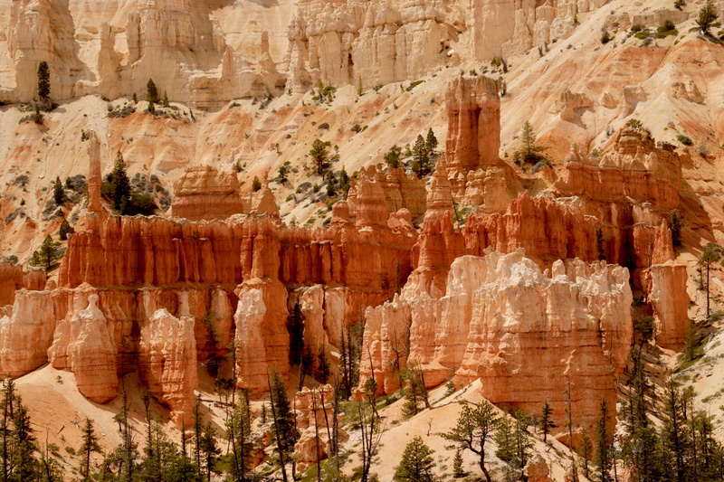 formation, pinnacle, rock - object, physical geography, rock hoodoo, bryce, travel, nature, sandstone, beauty in nature, park, tranquil scene, outdoors
