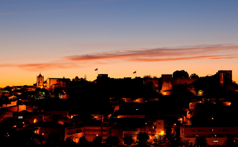 outdoors, Scenery, Photography, Light, residential district, Nature, City, Town, Background, cloud - sky, Street, silhouette, algarve, Color, sky, no people