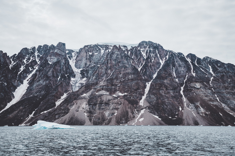 rock, environment, sky, waterfront, peak, near, winter, snowcapped mountain, cold temperature, nature, dog, scenics - nature, body, mammal, animal, beauty in nature