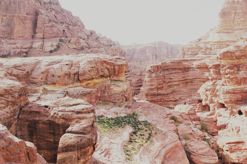 solid, 5K, sky, geology, eroded, rock - object, tranquility, scenics - nature, formation, no people, wadi musa, day, canyon, rock, non-urban scene, climate