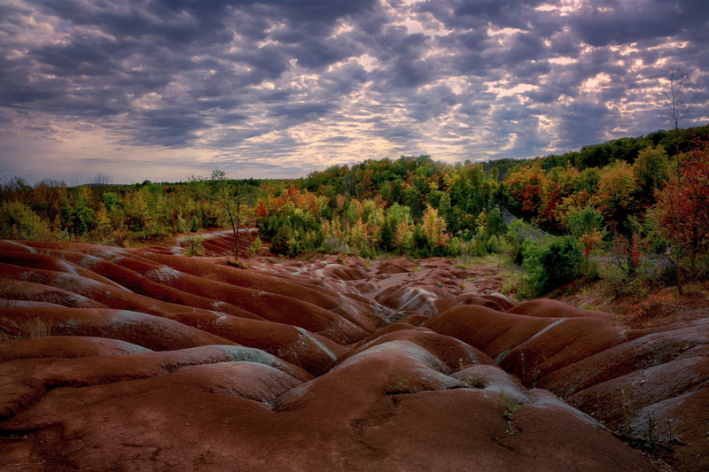 Ontario, Canada, Cheltenham Badlands, Caledon, 2K