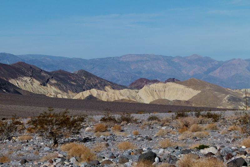 remote, death valley, zabriskie, mountain, rock, zabriskie point, physical geography, tranquil scene, scenics, california, tourist attraction, climate