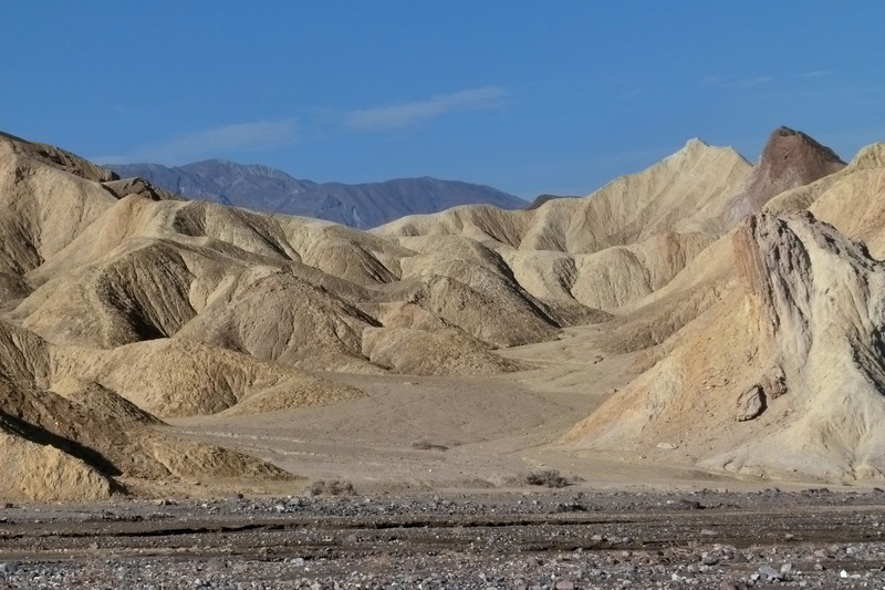 tranquility, tranquil scene, outdoors, day, death Valley National Park, usa, hot, Zabriskie Point, zabriskie, erosion, climate, mountain Range, formation