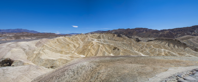 landscape, environment, rock, scenics - nature, land, zabriskie point, 8K, mountain, no people, solid, industry, desert, dry, beauty in nature, death valley