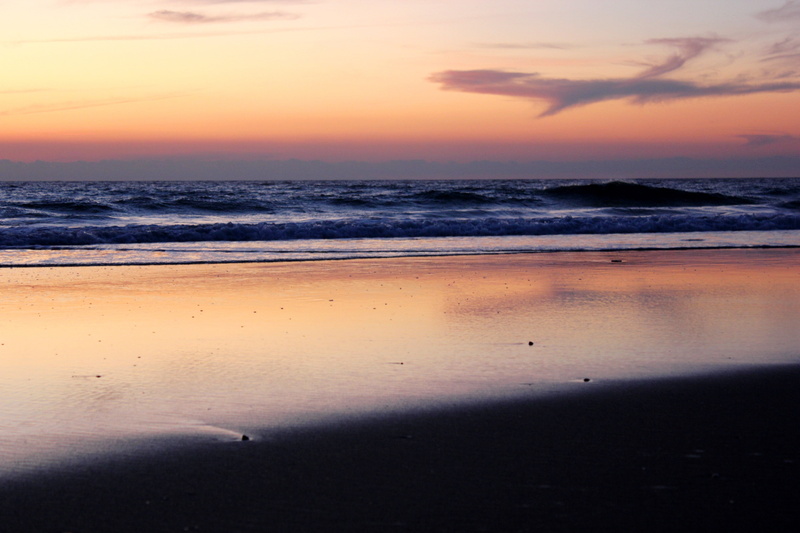 nature, wave, cloud - sky, horizon over water, water, tranquility, horizon, orange color, tranquil scene, no people, travel, idyllic, sky, beauty in nature