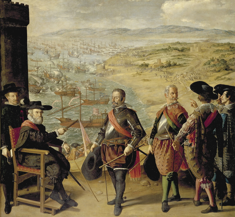 The defense of Cadiz from the British, Francisco de Zurbaran, 1634, 2K
