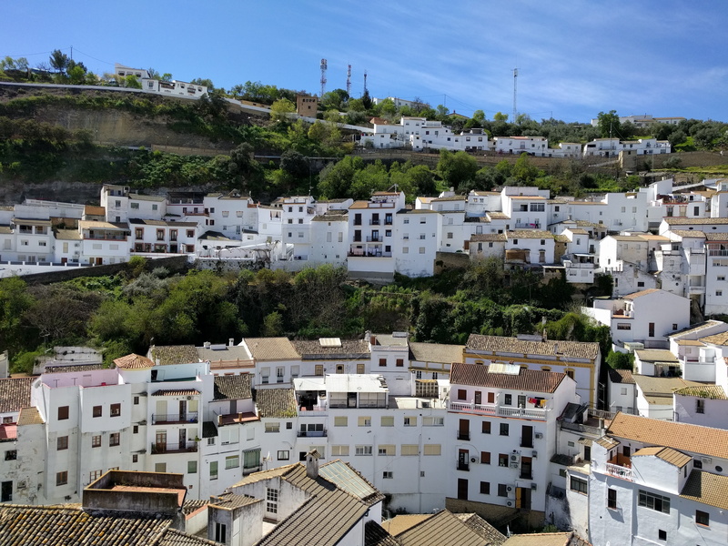 outdoors, andalusia, built structure, town, cadiz, landscape, community, sky, white people, architecture, setenil, people, building exterior, house, white houses