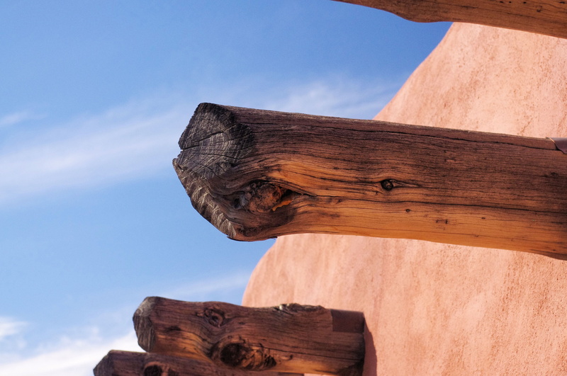 mountain, exterior, wood, petrified, eroded, beams, inn, rock - object, log, desert, petrified forest, 4K, viga, building, monument, no people, ccc, sky
