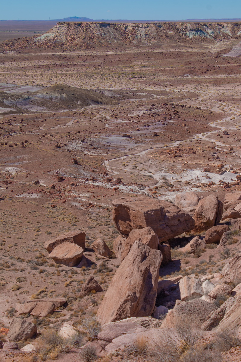 rock formation, solid, desert, sandstone, scenics - nature, 5K, land, no people, remote, petrified forest national park, tranquil scene, tranquility, outdoors