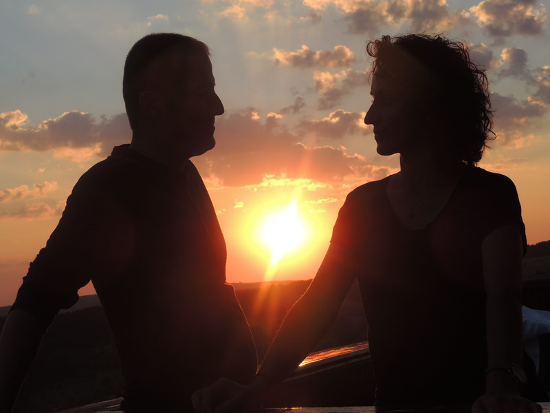 bonding, veliko tarnovo, 4K, cloud - sky, males, leisure activity, face to face, real people, sun, couple, bulgaria, adult, emotion, men, love, hairstyle