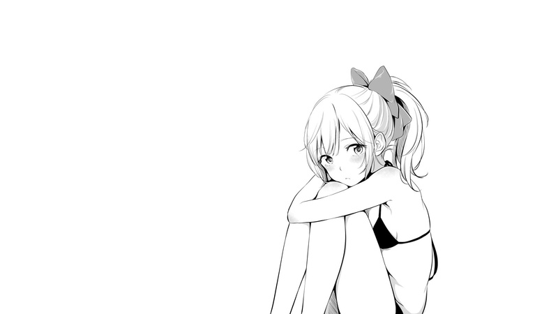 still life, craft, woman, indoors, Kantai Collection, male likeness, white background, close-up, nature, copy space, clear sky, sky, creativity, one animal