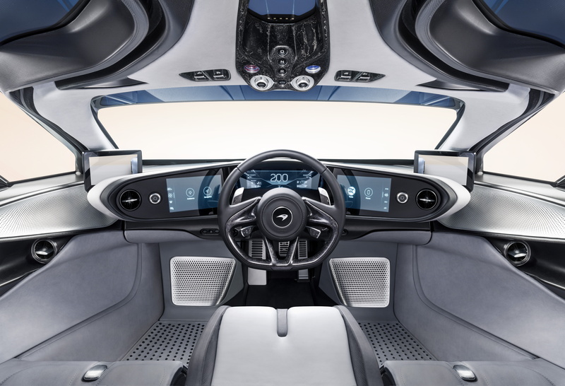 4K, 8K, Interior, 8K, McLaren Speedtail