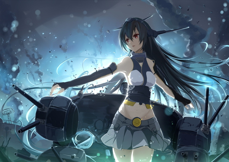 anime, 720P, girls, collection, kancolle, nagato, anime girls, 1771x1254, kantai, kantai collection