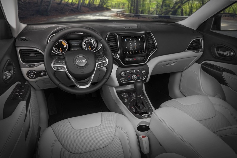 8K, Jeep Cherokee, interior. 8k, 2018 Cars