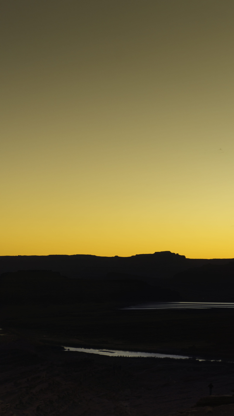 no people, canyon, tower, silhouette, dusk, idyllic, yellow, outdoors, small, flare, tranquility, light, dawn, nature, land, scenics - nature, sky, 5K