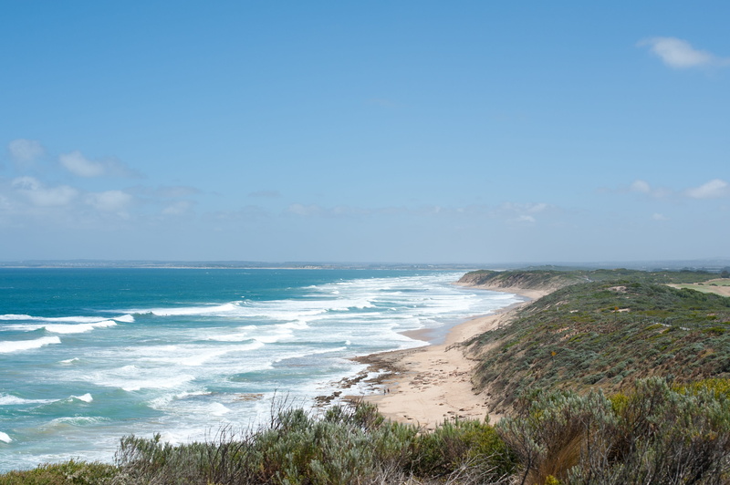 cloud - sky, Coastline, sand, tranquil scene, victoria, motion, Sea, outdoors, 2K, Shore, horizon over water, sport, horizon, aquatic sport, australia
