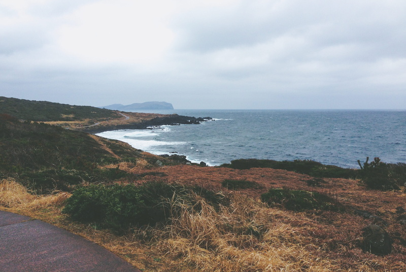 cliff, seashore, sea, beach, bay, scenics - nature, outdoors, mountain, bushes, sky, sand, no people, landscape, island, horizon over water, water, day