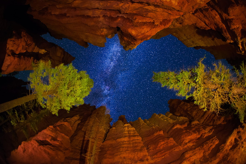scenics - nature, night, rock - object, mountain, tranquility, nature, brown, solid, National Park Bryce Canyon, rock, rocks, travel destinations, no people