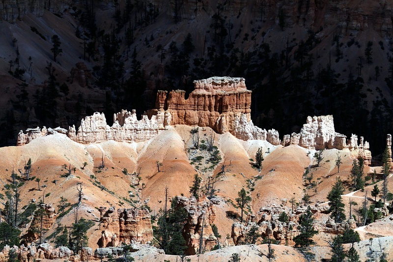 5K, the past, rock hoodoo, ancient, rock formation, paunsaugunt plateau, architecture, erosion, archaeology, geology, non-urban scene, national park, day
