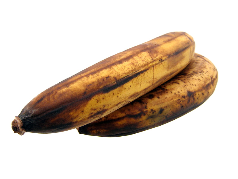 vegetable, old, no people, studio shot, banana, 1080P, raw food, healthy eating, food and drink, copy space, close-up, spice, dirty, bananas, fruit, cut out
