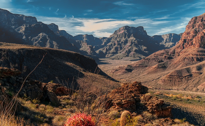 cloud - sky, formation, plant, tranquil scene, mountain, no people, geology, rock, environment, 4K, nature, scenics - nature, grand canyon national park