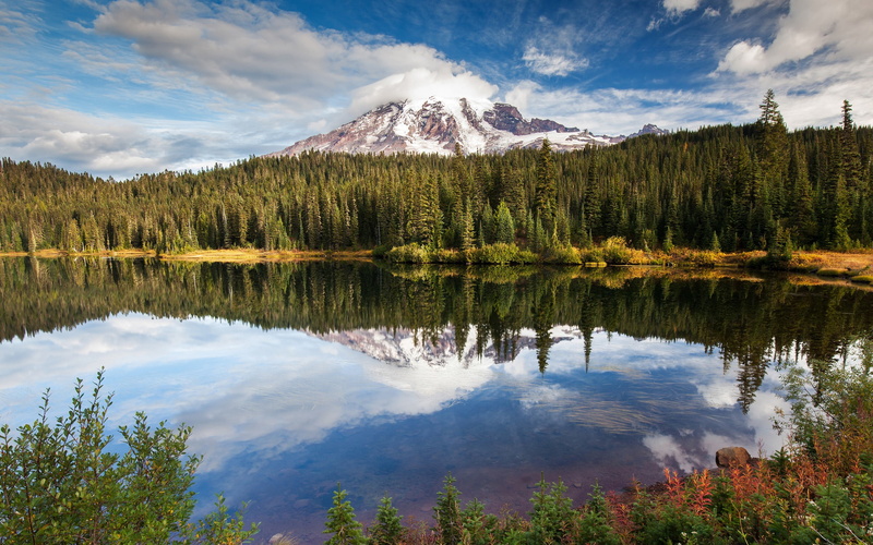 beauty in nature, no people, tranquility, scenics - nature, outdoors, growth, nature, primeval, reflection, photo, mountain, scenery, non-urban scene, sky