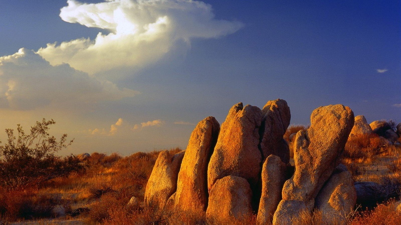 california, 1080P, mojave, nature, skyscapes, desert