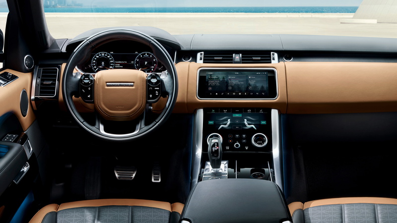Sport, Range, Rover, Interior, 2017, Autobiography, 4K
