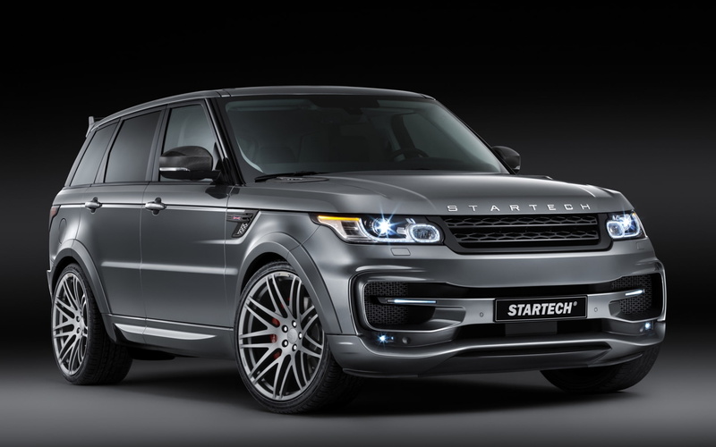 Startech, Land Rover, tuning, jeep, Sport, the front, SUV, background, 1080P, Range Rover