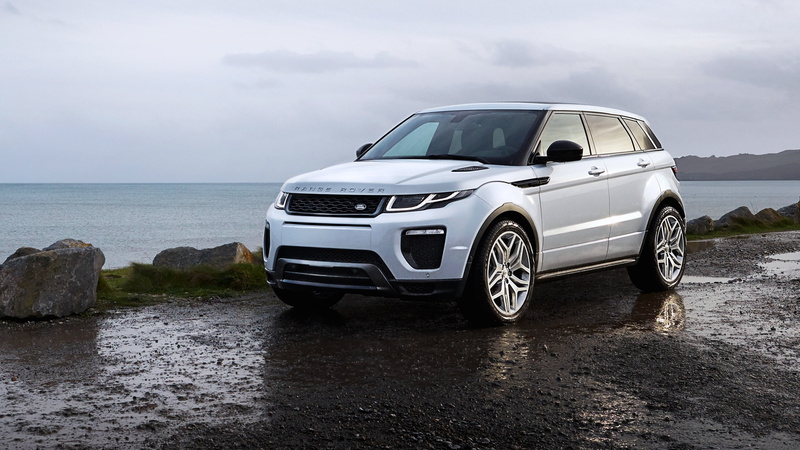 sea, scenics - nature, white, 2K, Dynamic, sky, travel, transportation, land vehicle, cloud - sky, Evoque, HSE, beauty in nature, motor vehicle, land