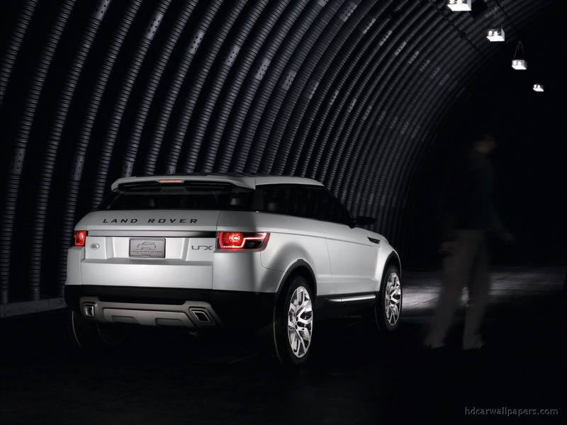 lrx, l, white, rover, suv, tunnel, land, concept, 2008, rear, 720P