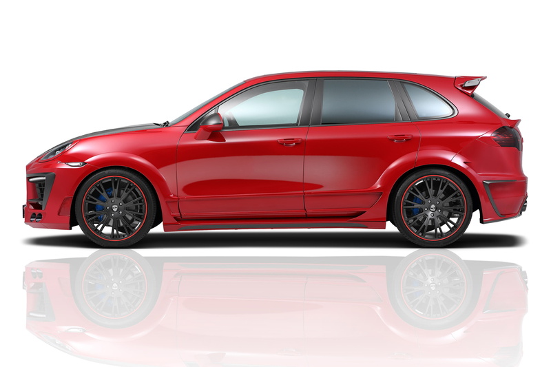 mode of transportation, studio shot, red, porsche, no people, lumma, tuning, cayenne, indoors, land vehicle, convertible, transportation, sports car, 2K