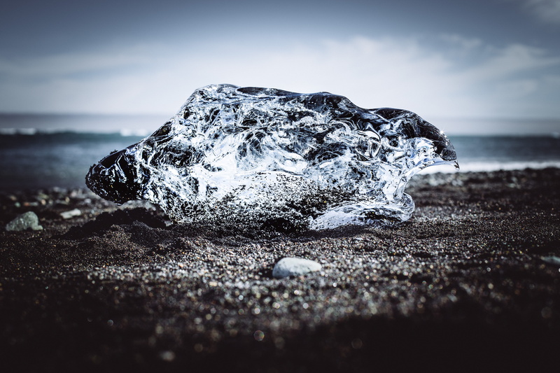 clear, lagoon, rock, dusk, tranquil Scene, melt, no People, outdoors, summer, backgrounds, sand, stone - Object, macro, pebble, scenics, wave, bokeh, diamond