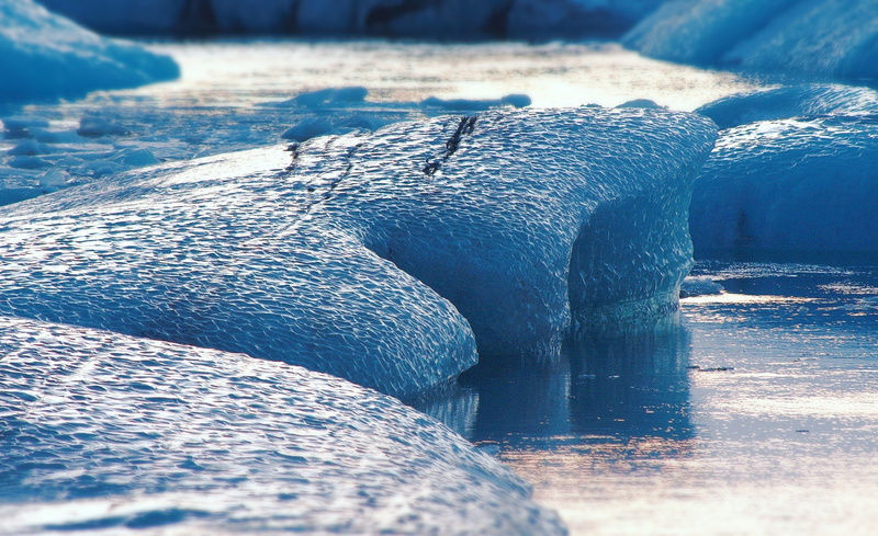 rock, glacier, scenics - nature, lagoon, reykjavik, water, beauty in nature, 1080P, blue, cold temperature, cold, sunlight, outdoors, non-urban scene