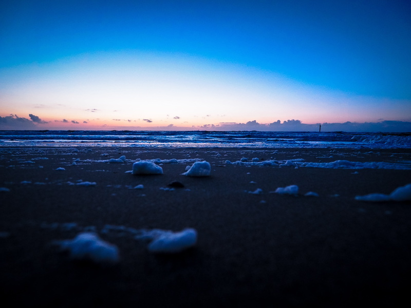 nature, dusk, blue, jokulsarlon Lagoon, tranquility, winter, cloud - sky, scenics - nature, 4K, sunset, in the evening the beach, abendstimmung, water