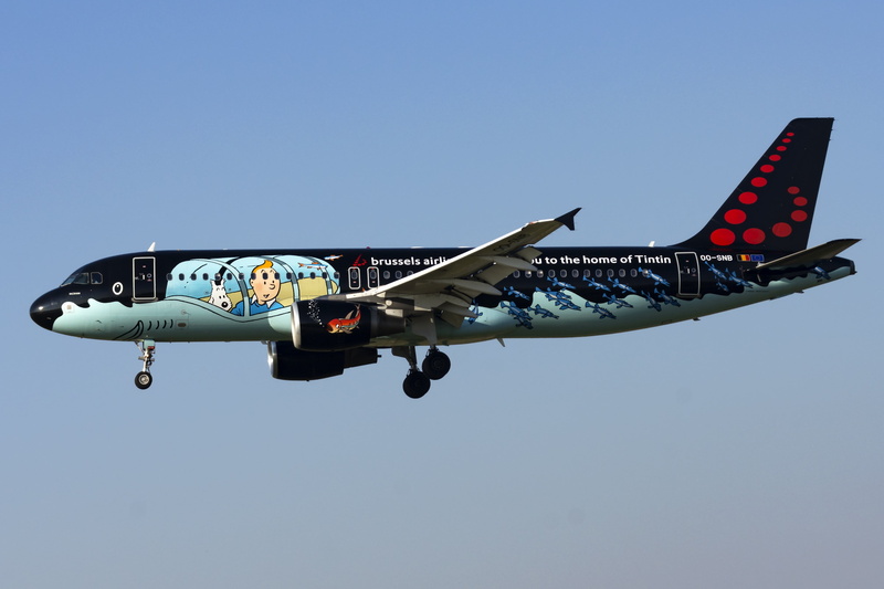 Brussels Airlines, 4K, Airbus, A320-200