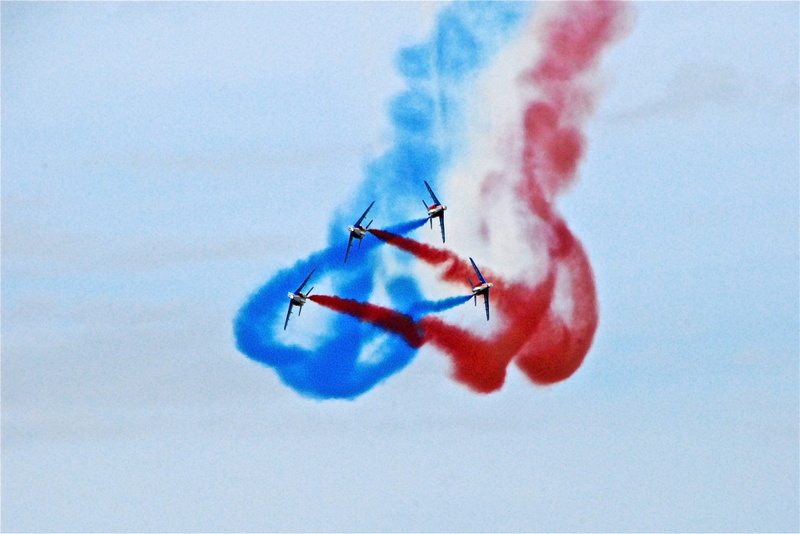 patrouille, air, alpha, aircraft, 1080P, aviation, contrails, france, jet, acrobatic, force