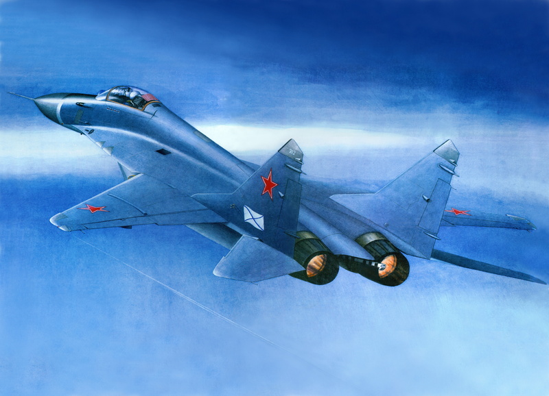 art, Russian, deck, the fourth generation, The MiG-29K, 8K, fighter, the plane, aviation
