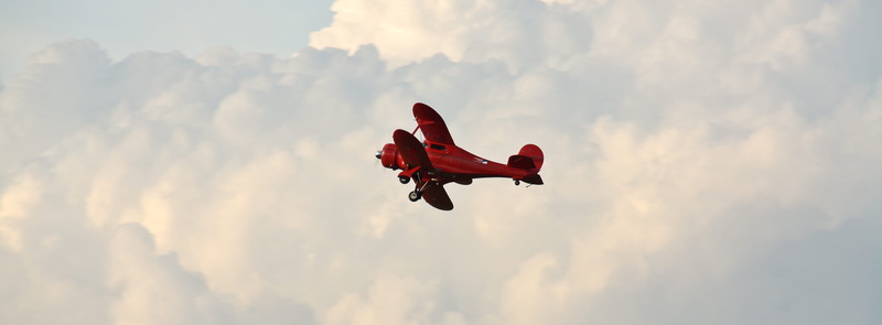 low angle view, transportation, courage, full length, fly, cloud - sky, 4K, propeller plane, airplane, aircraft, aerospace industry, day, childhood, aviation