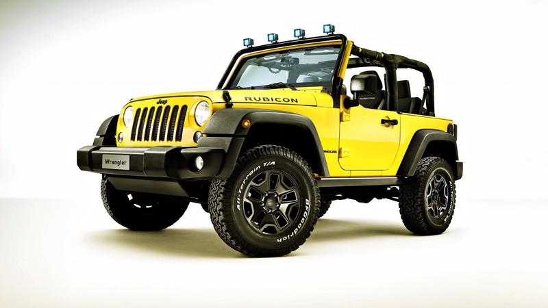 Jeep, Car, Jeep Wrangler, 4X4, 1080P, Yellow Car, Jeep Wrangler Rubicon