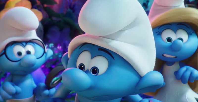 2K, Best Animation Movies of 2017, blue, Get Smurfy