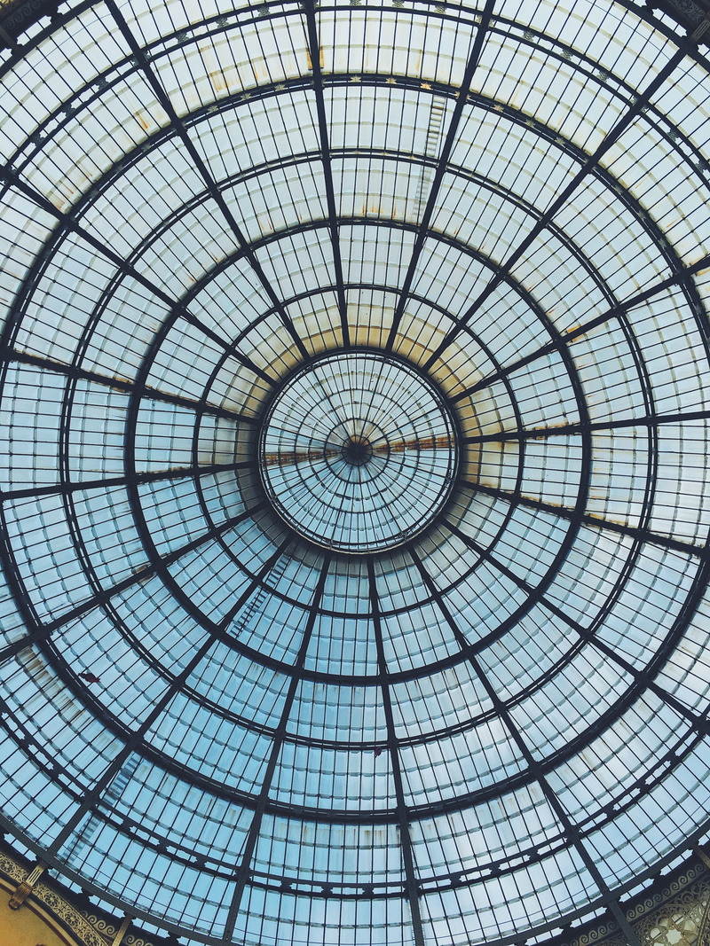 dome, drive head, concentric, architecture, dom, final destination, shape, ornate, low angle view, glass - material, elegant, black and white, pattern