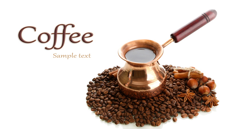 drink, text, studio shot, sample, brown, handle, food, freshness, food and drink, coffee, white background, grain, no people, western script, still life