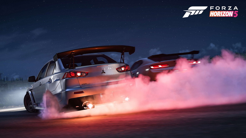 4K, night, Mexico, drift, Forza Horizon 5